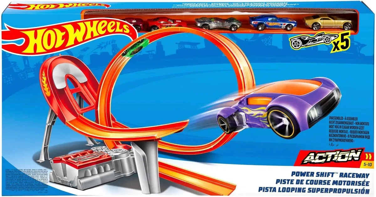 Hot Wheels Power Shift Racebaan FCF18