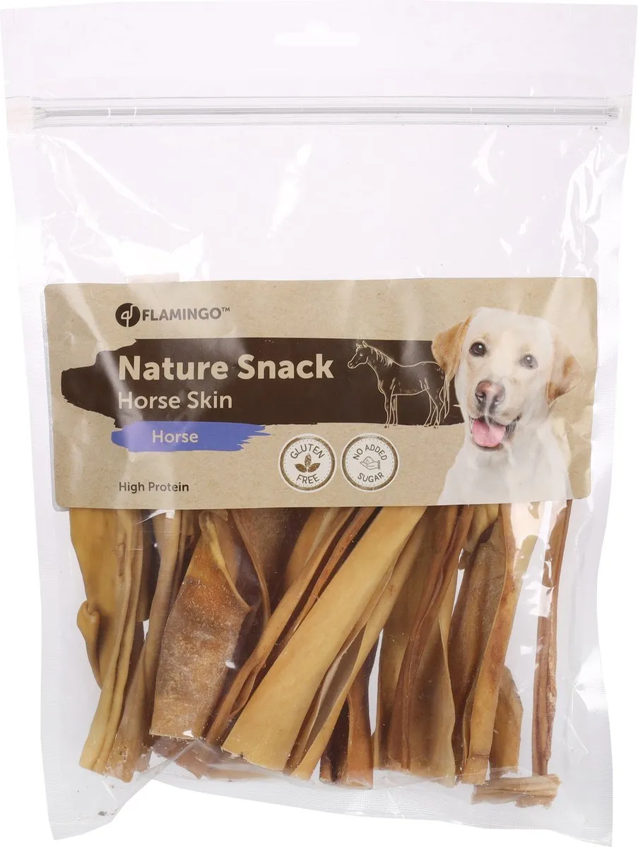 Flamingo Nature Snack Paardenhuid 200g