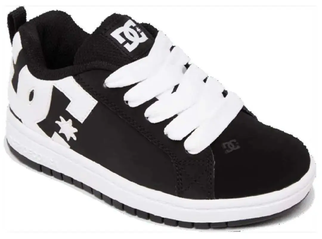Dc Shoes Court Graffik Schoenen Zwart EU 28 1/2 Kinderen