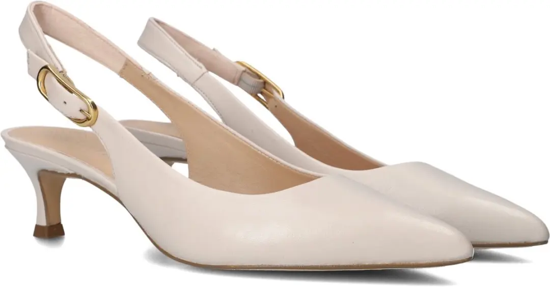 Unisa Ibon_KS Dames Slingbacks - ECRU - Maat 39 - afbeelding 5 van 6