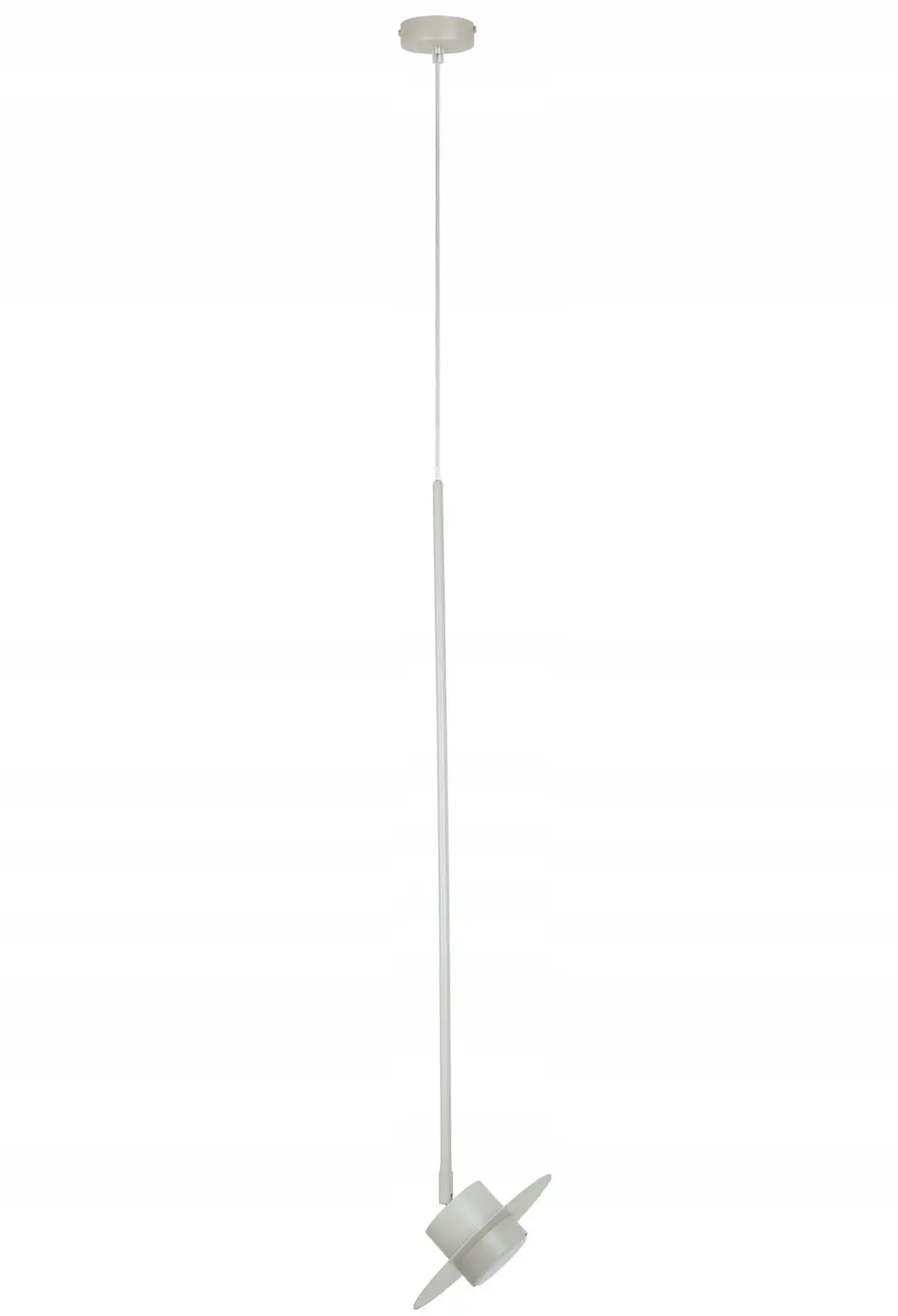 Charlie M Hanglamp Staal Grijs/Beige Max. 200cm