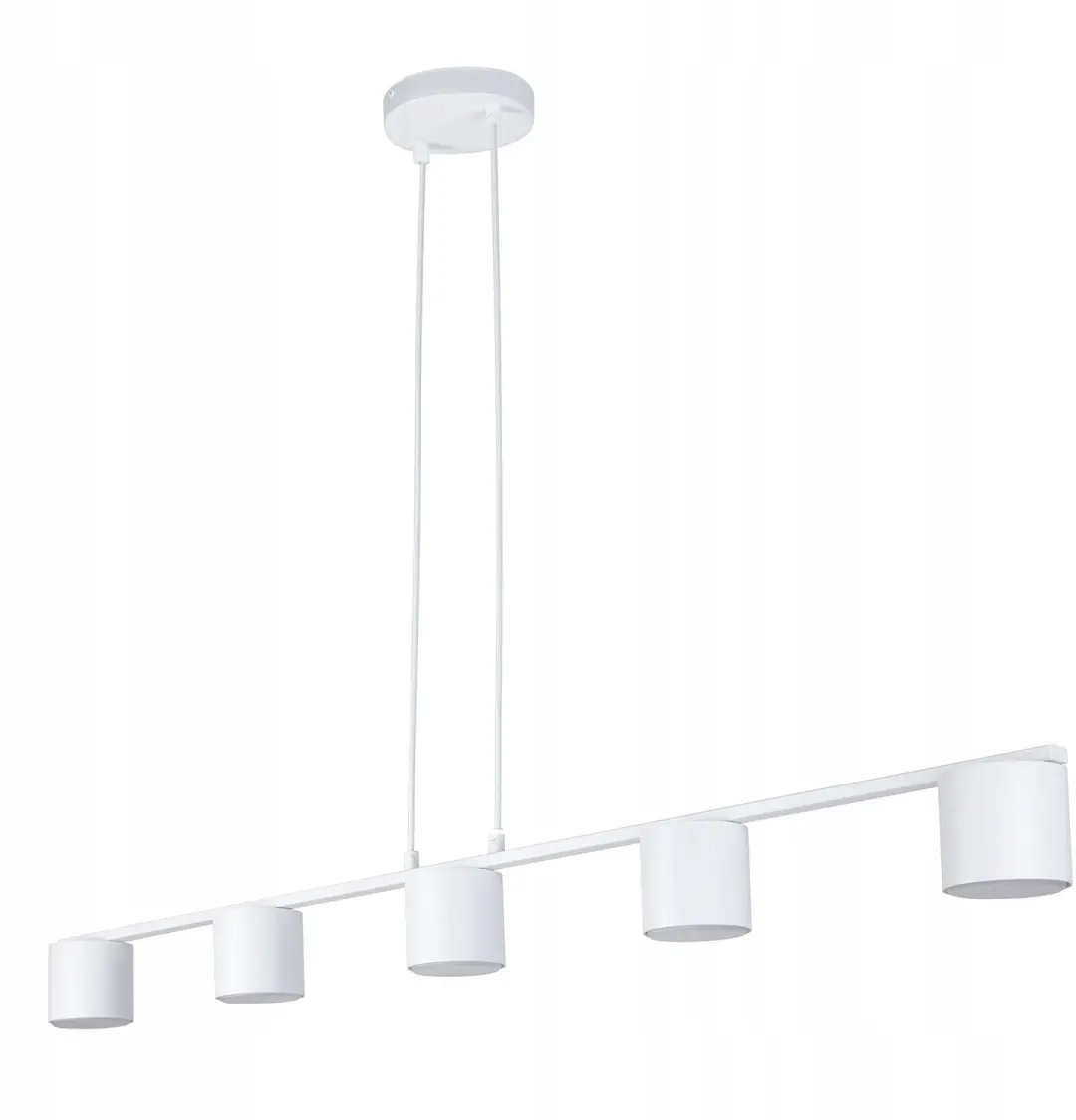 Mila 5 Hanglamp Wit Metaal