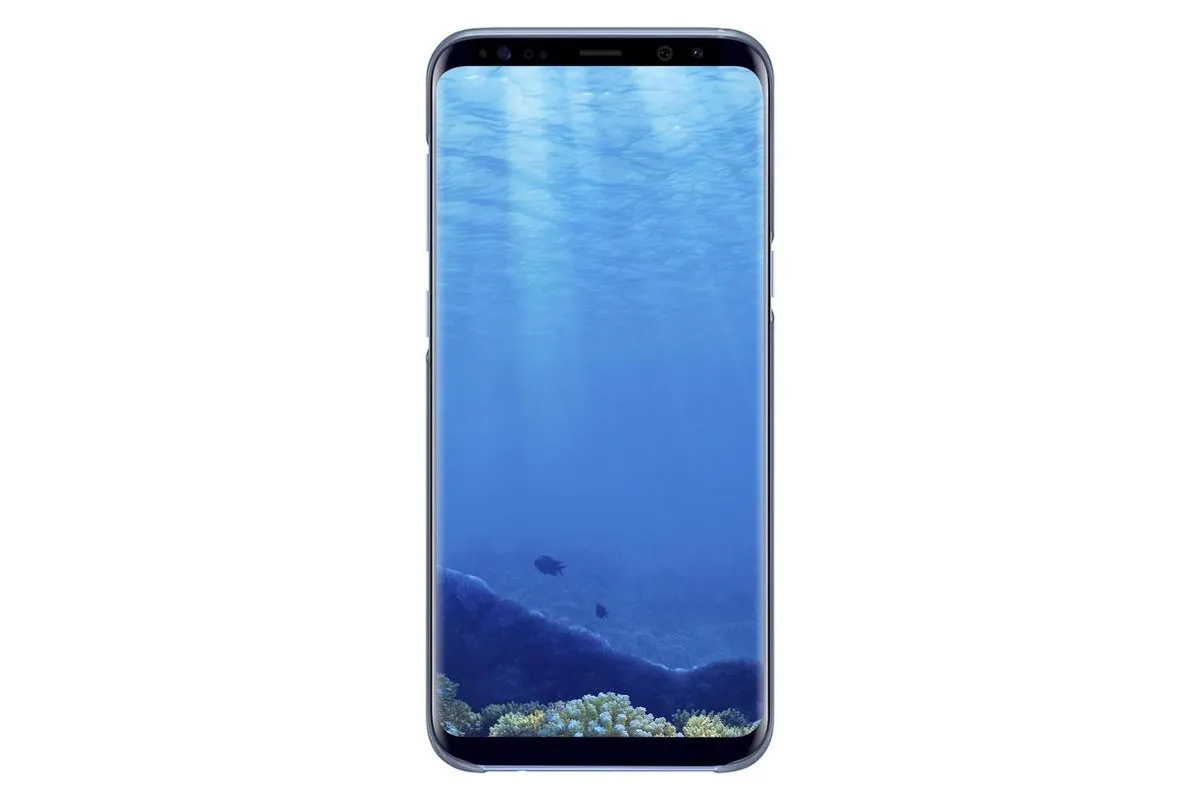 Samsung Clear Cover G955U68944904 - Blauw - afbeelding 6 van 6