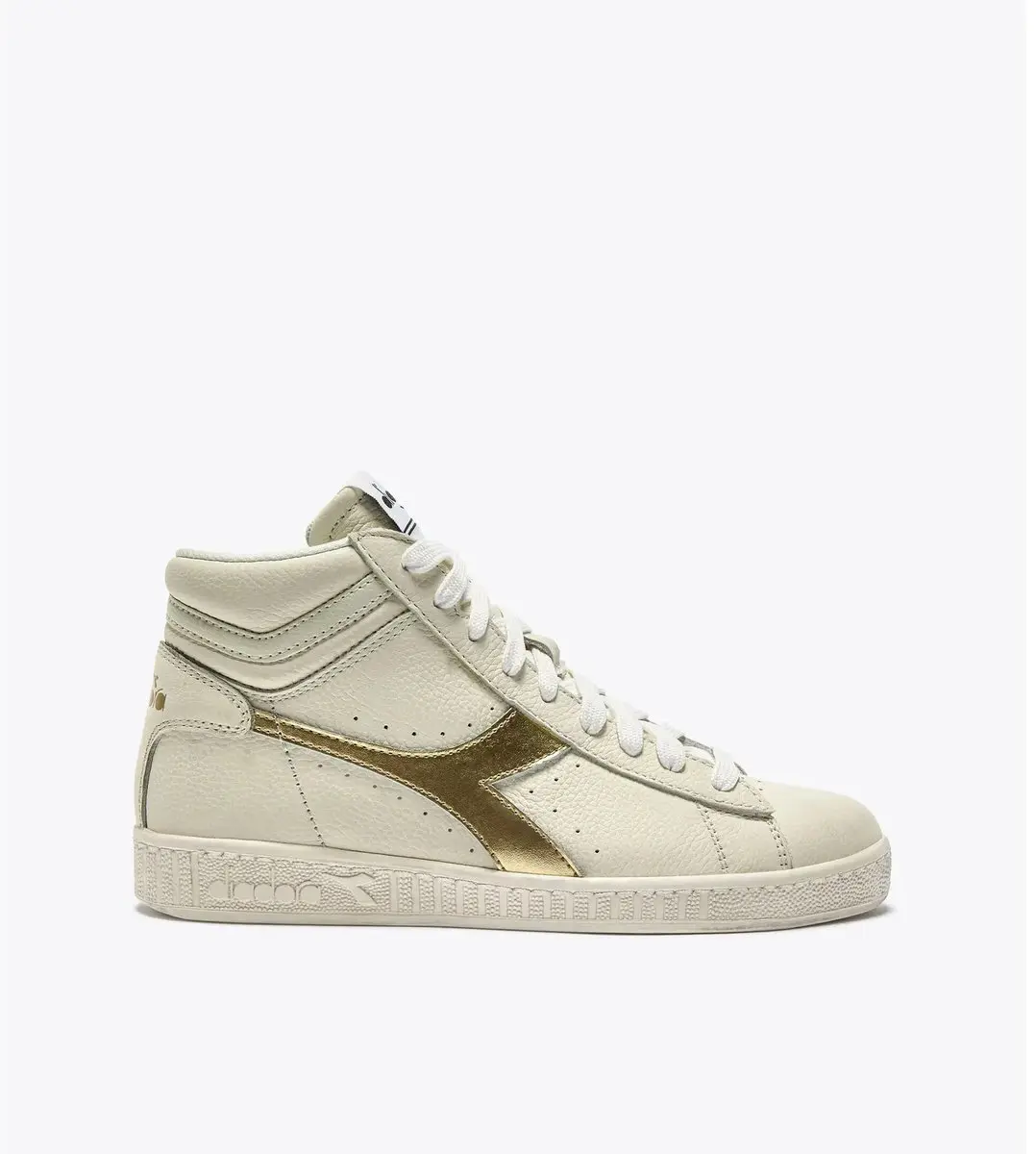 Damestrainers Diadora Game L Waxed Metal High