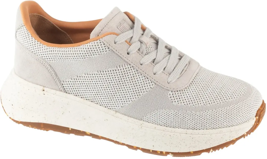 Fitflop F-mode E01 Knit Flatform Sneakers Grijs EU 40 Vrouw