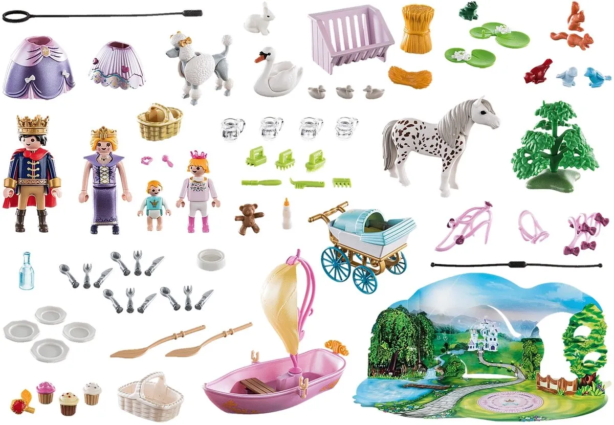 Playmobil 70323 Christmas Adventskalender Koninklijke Picknick