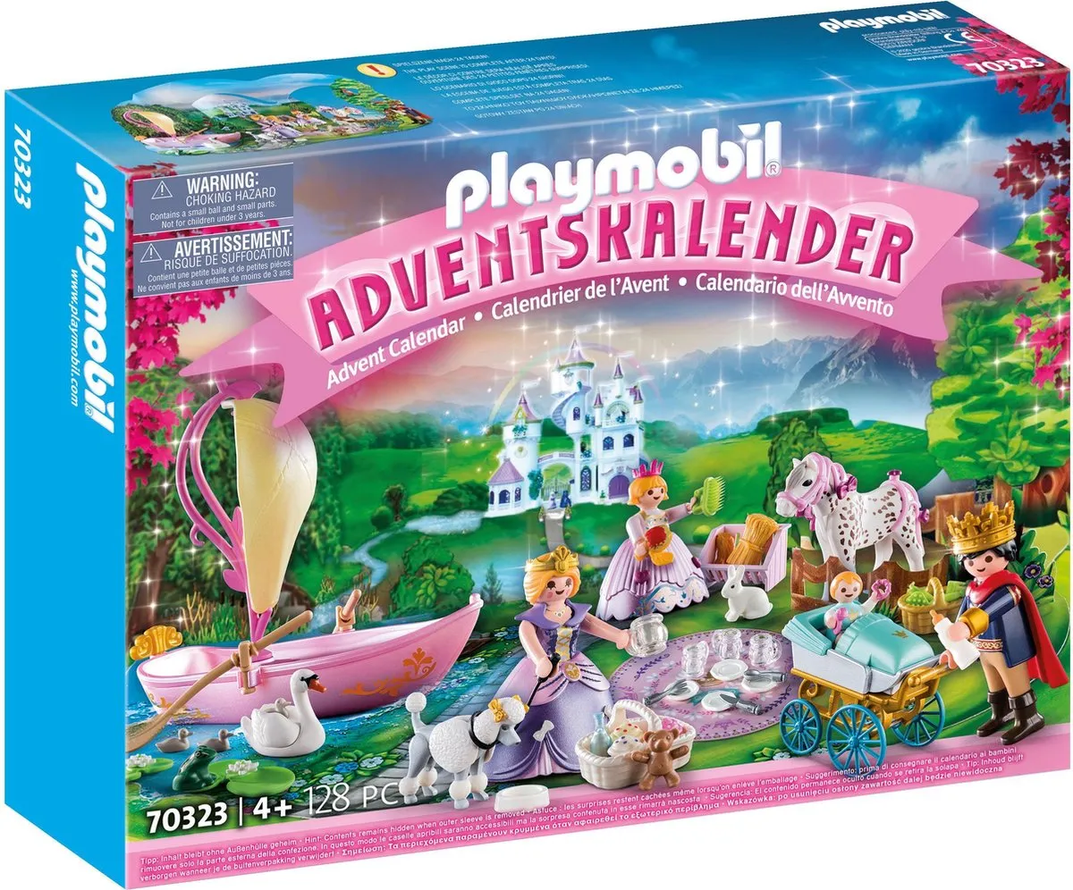 Playmobil 70323 Christmas Adventskalender Koninklijke Picknick
