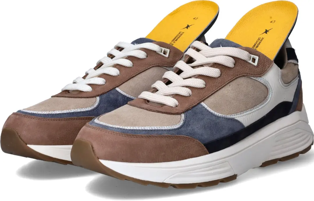 Xsensible Manhattan H Sneakers 44 - Bruin - afbeelding 6 van 6