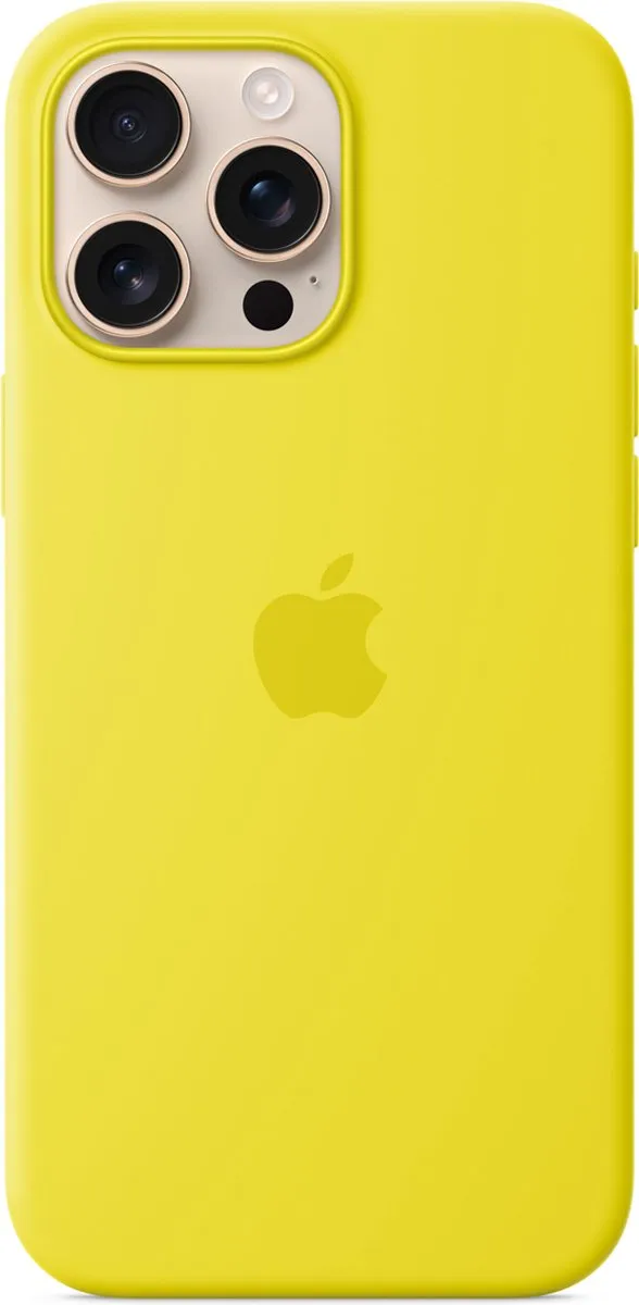 Apple iPhone 16 Pro Max Silicone Backcover - Star Fruit - MA7U4ZM/A - afbeelding 6 van 6