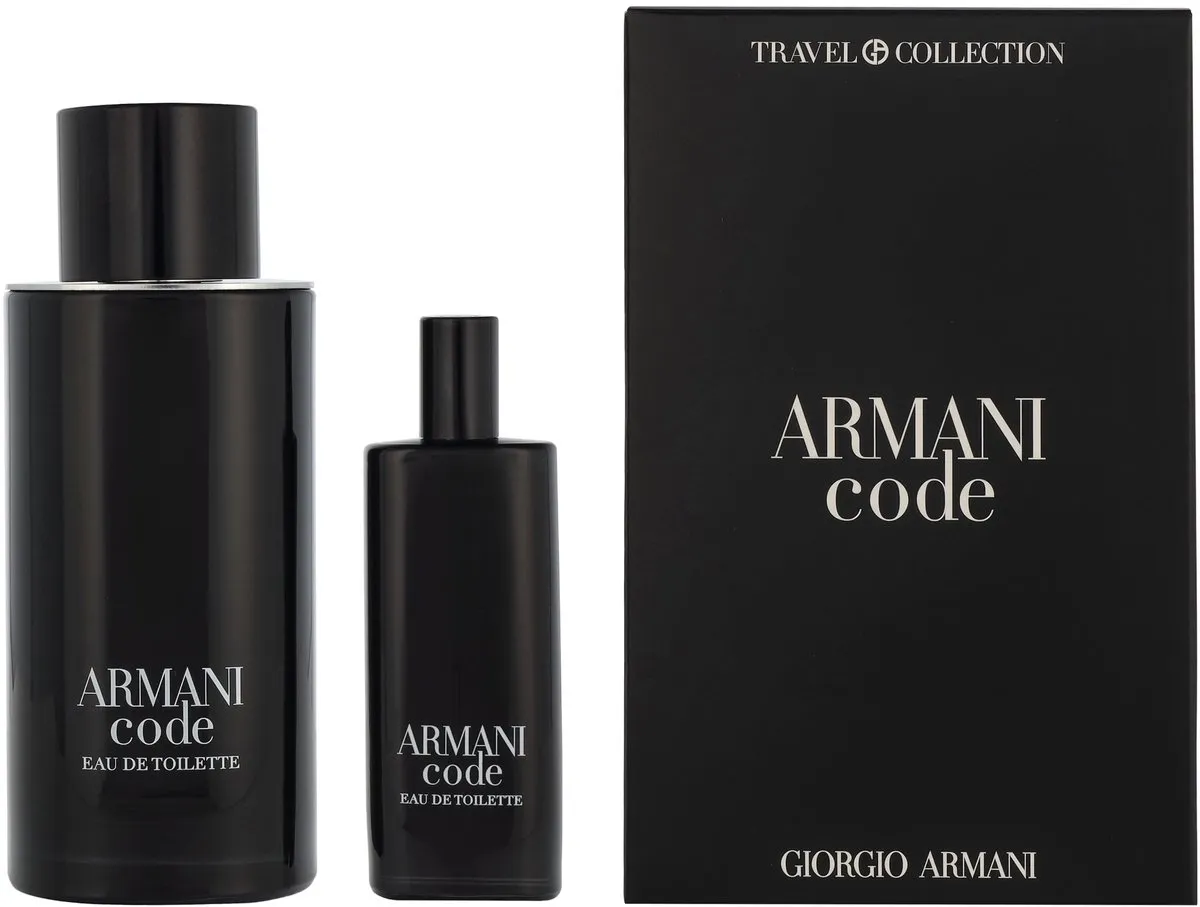 Armani Code Homme Geschenkset - 140ml Parfum & Tasspray