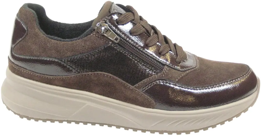 Wäldlaufer Marcie Sneakers - Donkerbruin - Maat 37.5 - afbeelding 2 van 4