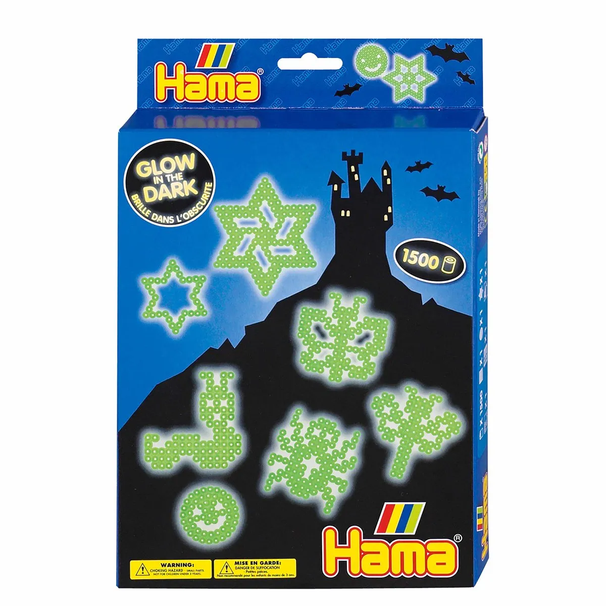 Hama Strijkkralenset Gloeit in het donker