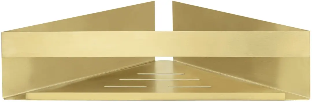 Wenko Genova Hoekplank Goud - 17x36x8cm - afbeelding 6 van 6