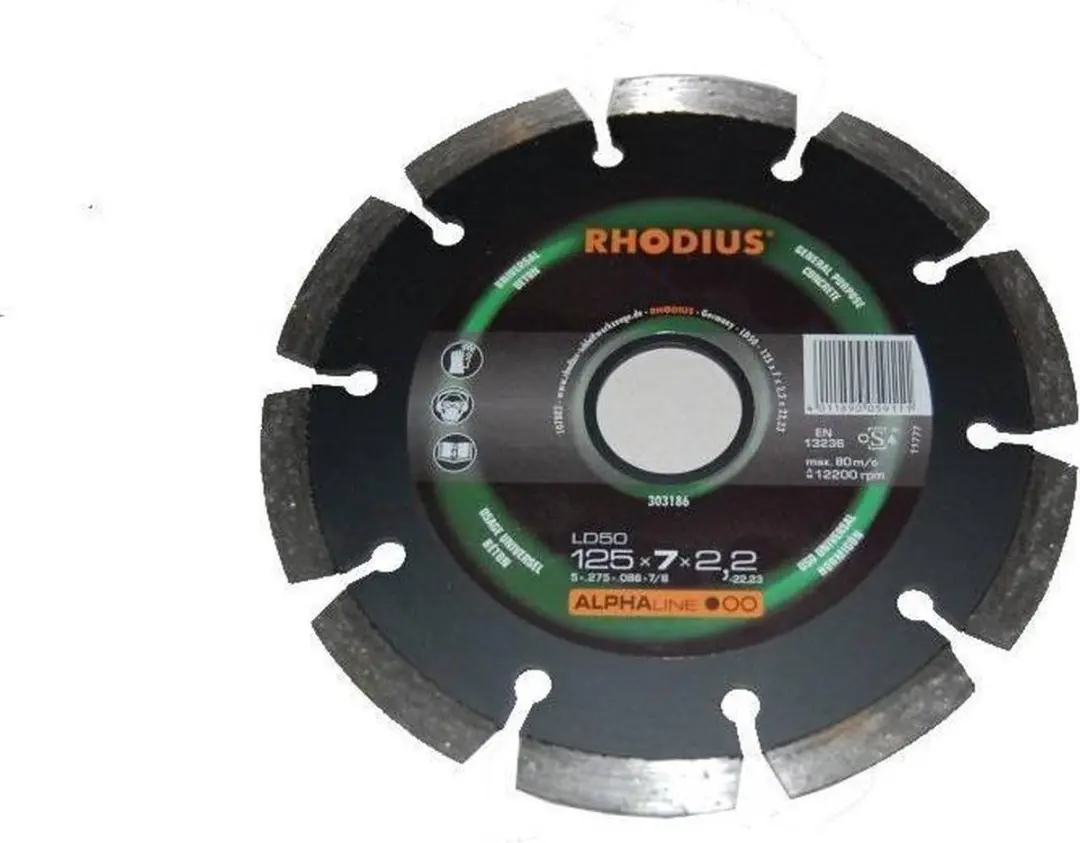 Rhodius LD50 Diamantzaagblad 115mm
