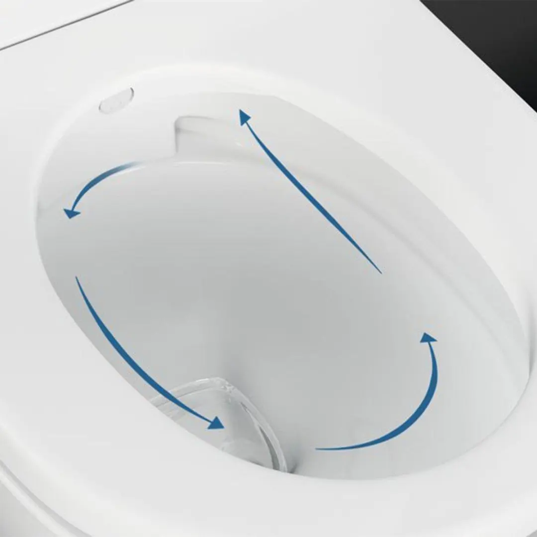 Geberit AquaClean Tuma WC-deksel - Glanswit - afbeelding 4 van 6