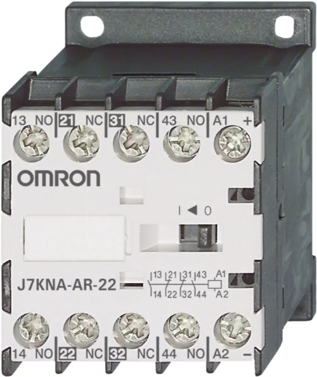 Omron J7KNA-AR-22 230 OMRON HULPRELAIS 2NO2NC 230VAC