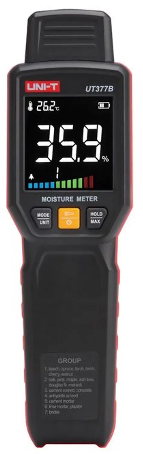 UNI-T UT377B Vochtigheidsmeter