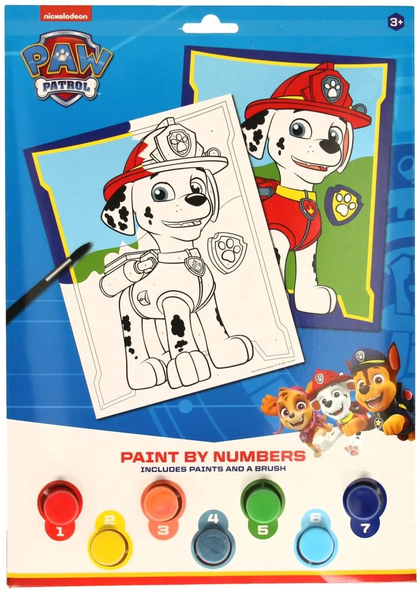 Johntoy PAW Patrol Chase Schilderpakket Meerkleurig - afbeelding 2 van 6