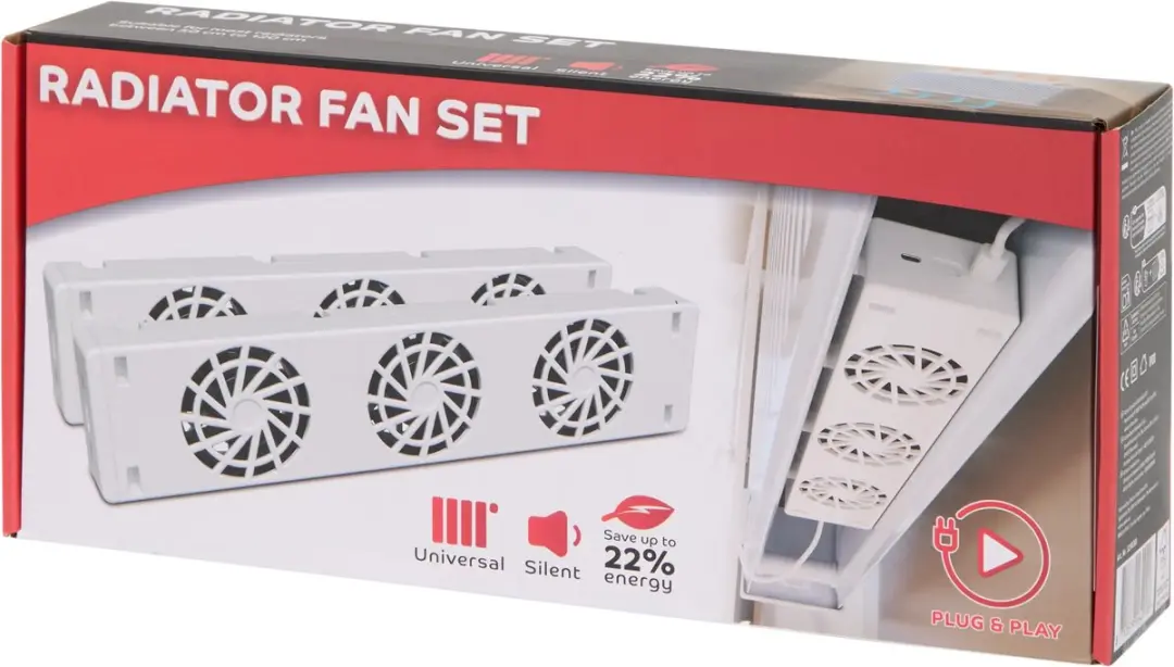 Slimme Radiator Ventilator Set