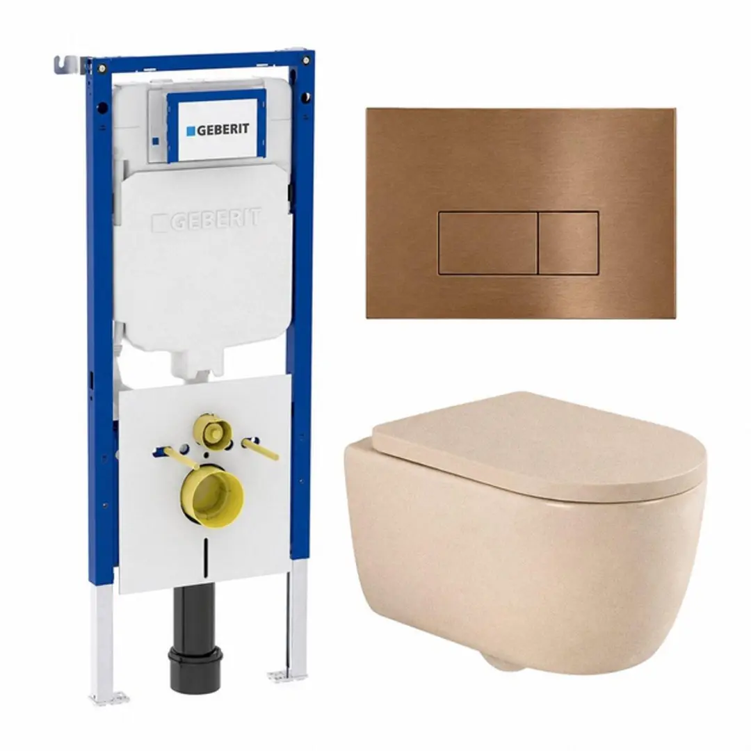 QeramiQ Dely Swirl Toiletset