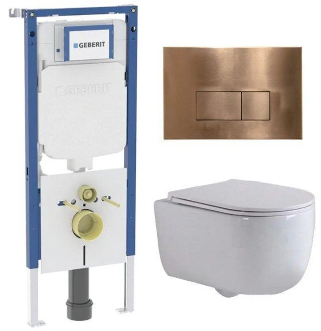 QeramiQ Dely Swirl Toiletset