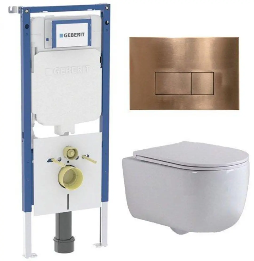 QeramiQ Dely Swirl Toiletset