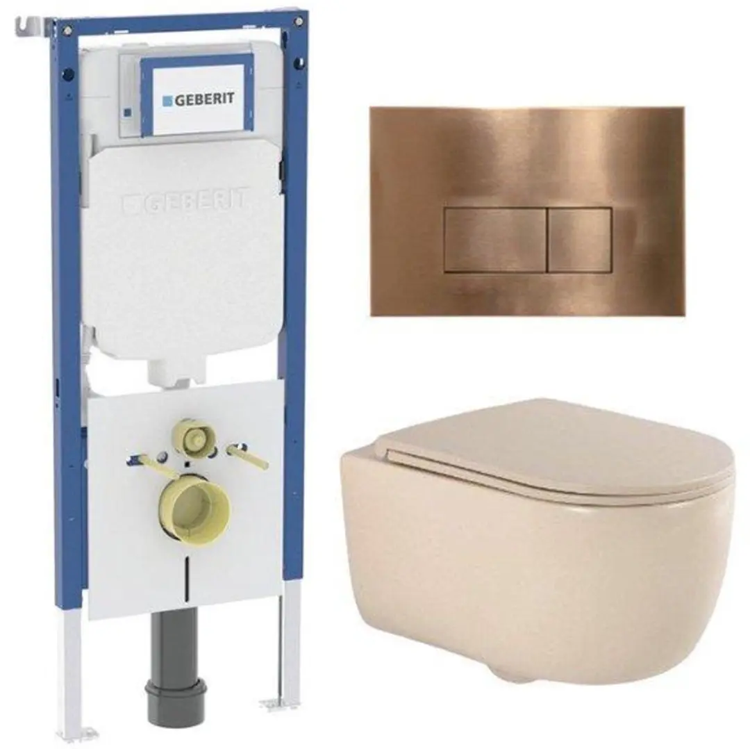 QeramiQ Dely Swirl Toiletset