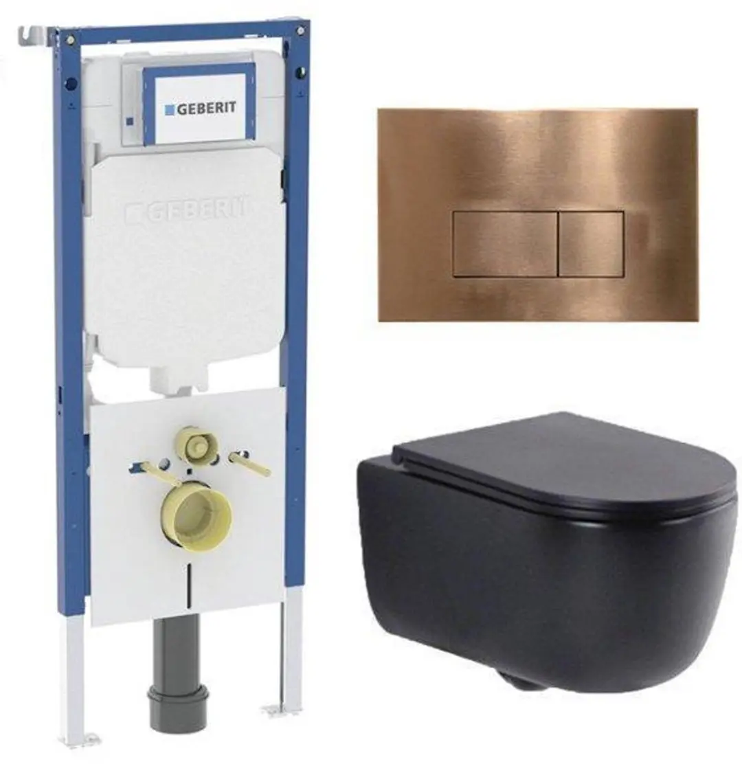 QeramiQ Dely Swirl Toiletset