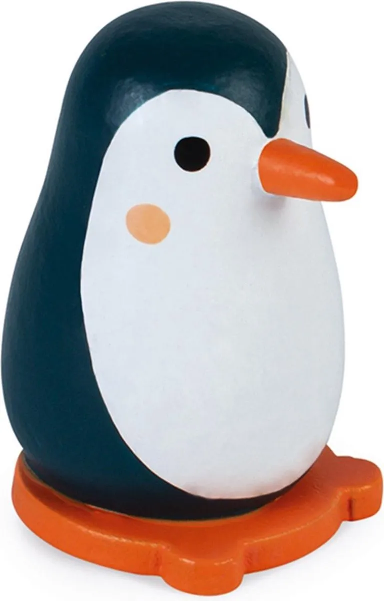 Janod Muziekdoosje Pinguin - Lichtblauw