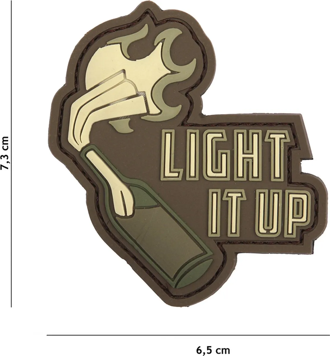 101 Inc Embleem 3D PVC Light It Up