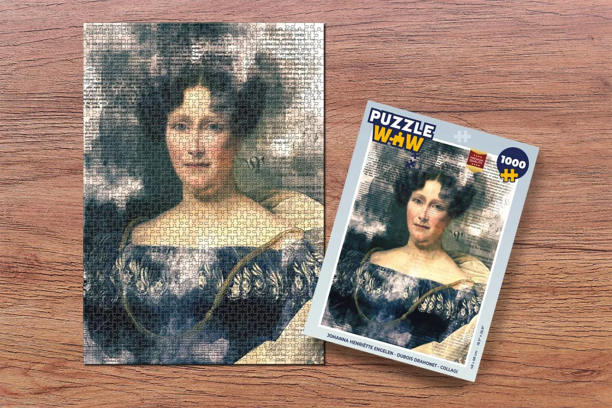 PuzzleWow Johanna Henriëtte Engelen Legpuzzel 1000 Stuks - Multicolor