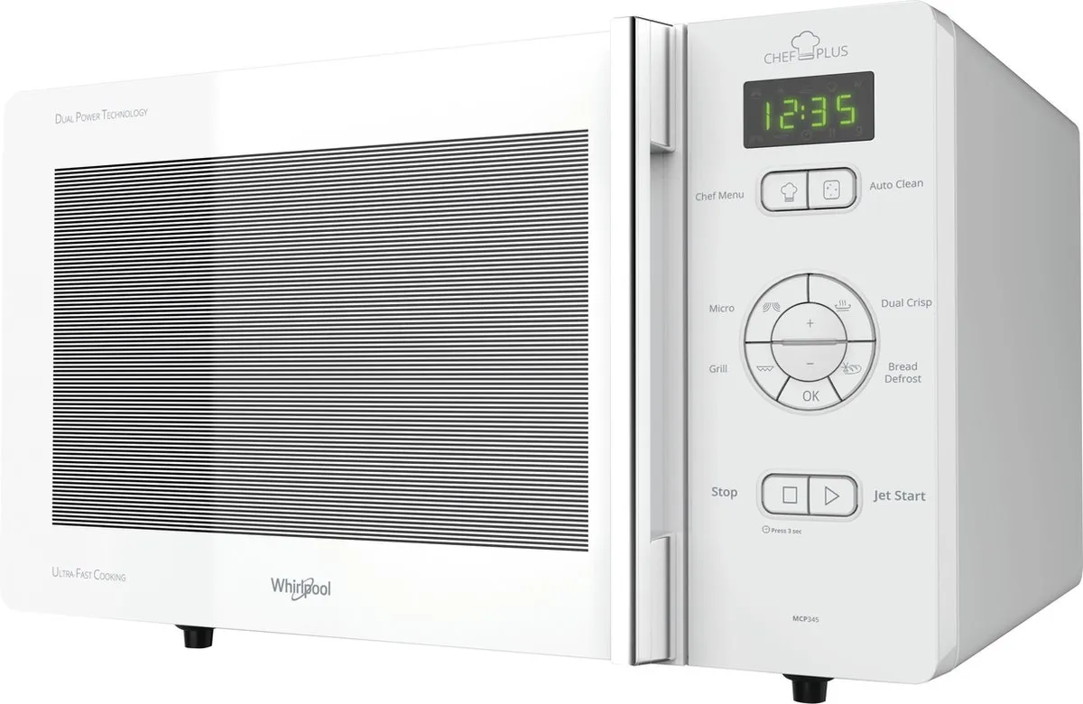 Whirlpool MCP345WH Magnetrongrill 800W