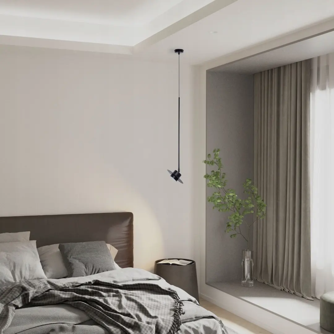 CHARLIE zwarte hanglamp M 41296 Sigma