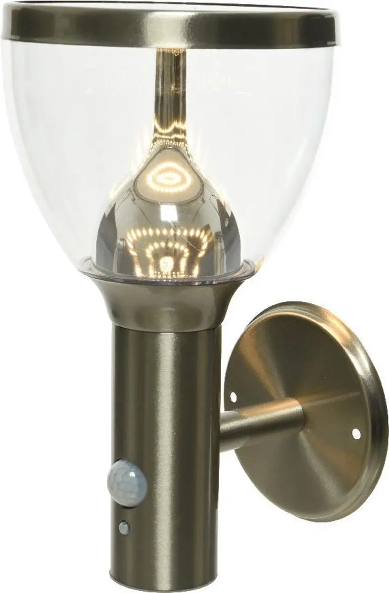 LED solar wandlamp sensor