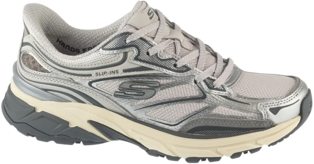 Skechers Slip-Ins: Stamina Sport, Vrouwen, Grijs, Sneakers, maat: 36,5