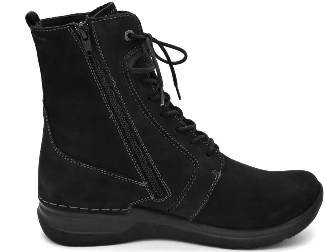 Wolky Viper HV Dames Veterschoenen 38 - Zwart - afbeelding 6 van 6