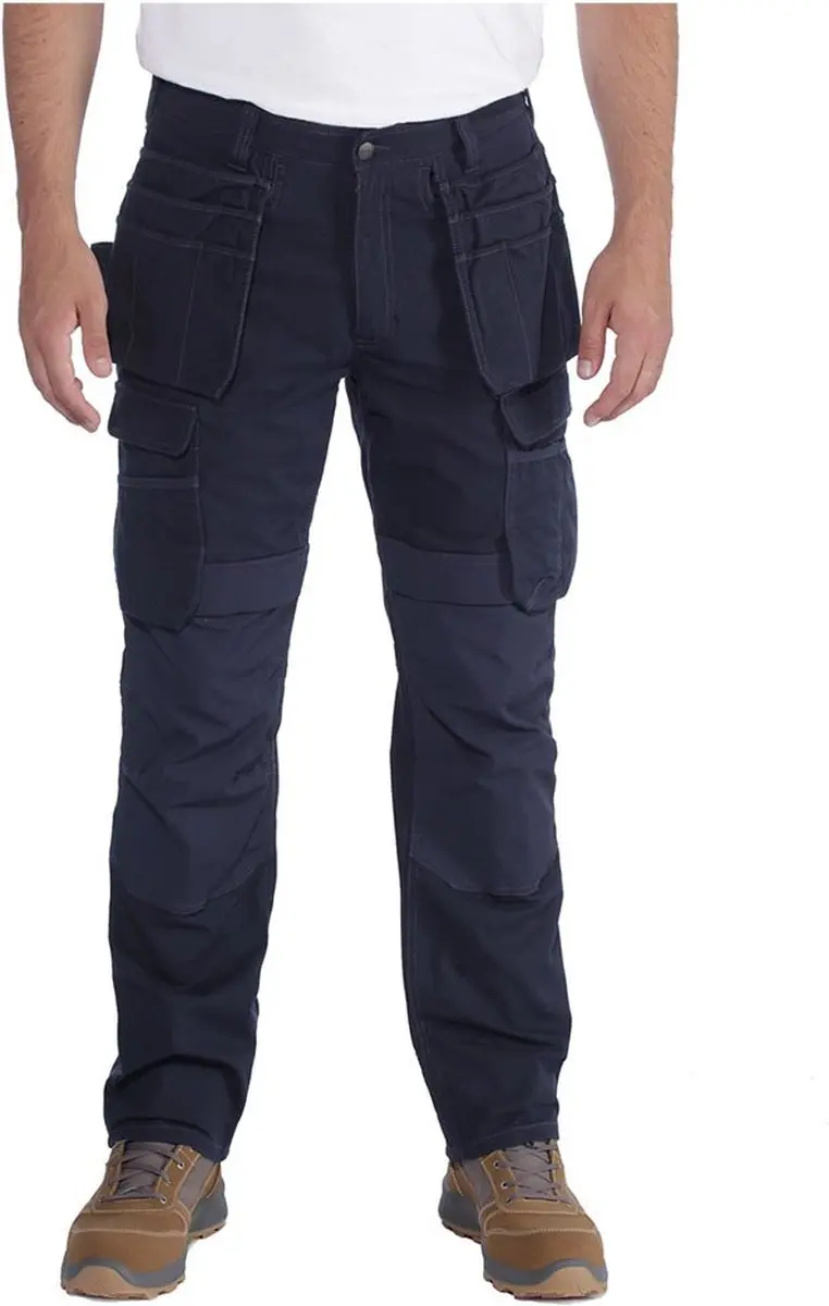 Carhartt Steel Multi Pocket Tech Broek Met Relaxte Pasvorm Blauw 32 / 30