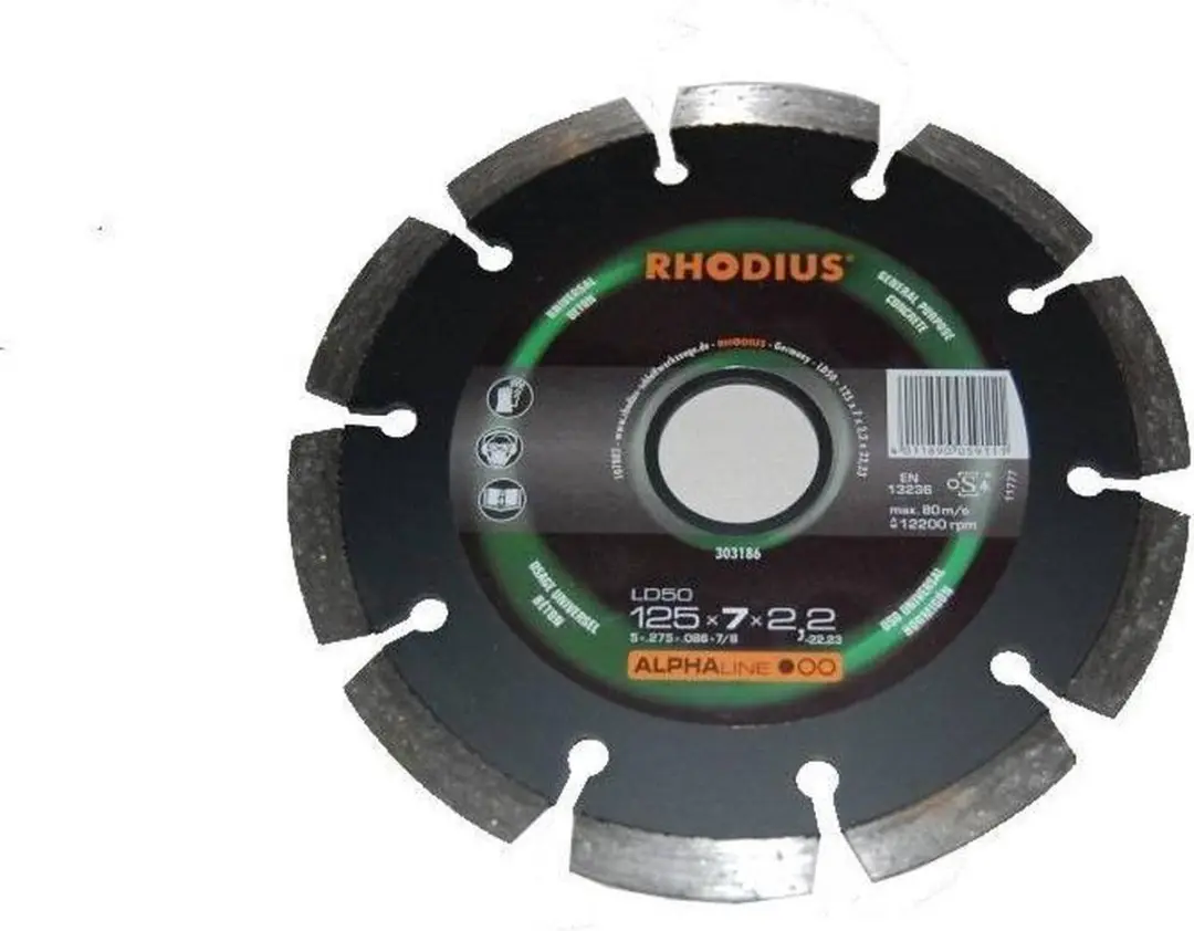 Topgear Diamantzaagblad Ø125mm - Steen - afbeelding 3 van 4