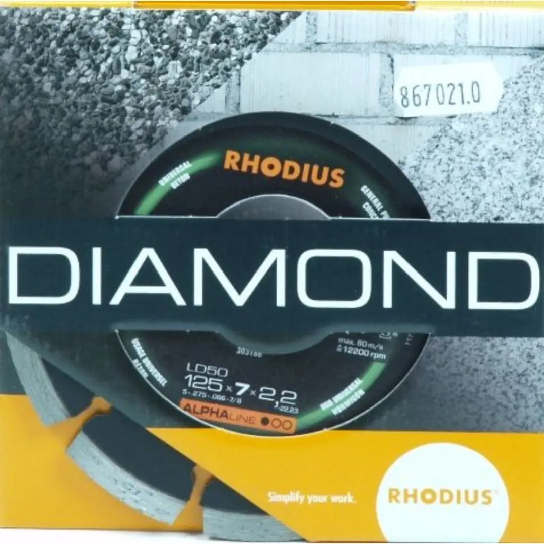 Topgear Diamantzaagblad Ø125mm - Steen - afbeelding 2 van 4