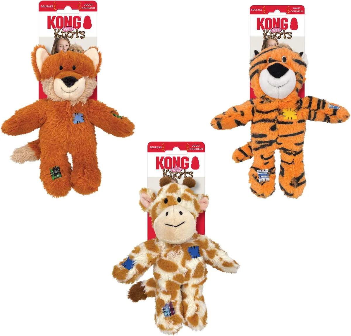 KONG Wild Knots Vos - Oranje