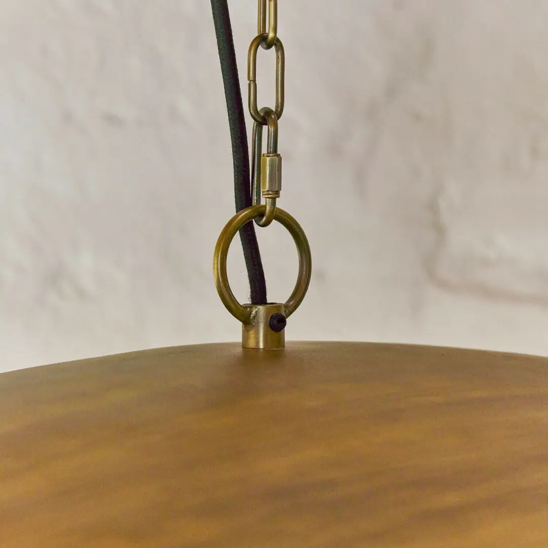 Loberon Horizon Serein Hanglamp - Antiekmessing - afbeelding 2 van 6