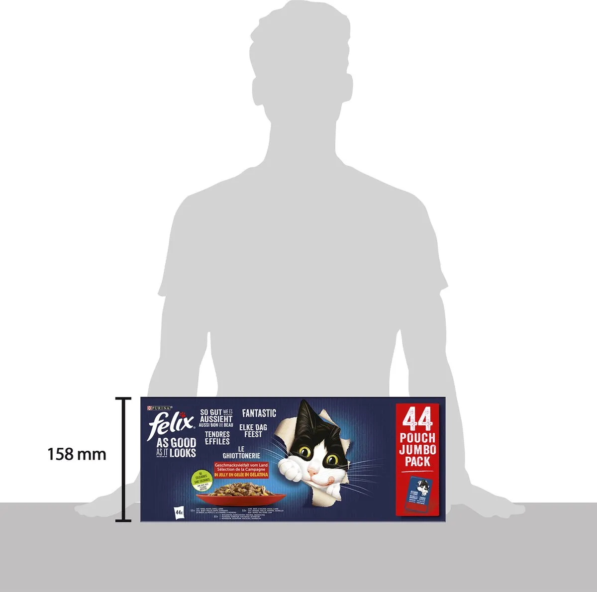 Felix Elke Dag Feest Countryside Selectie Natvoer - 44 x 85g