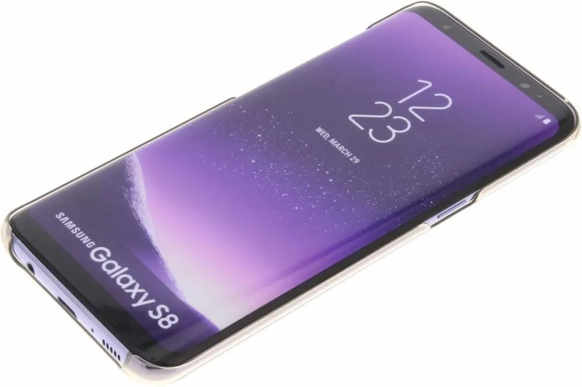 Samsung Clear Cover Goud EF-QG950CFEGWW - Galaxy S8