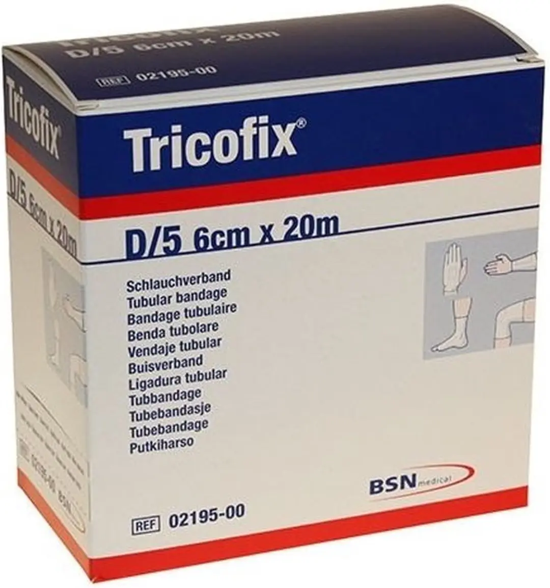 Leukoplast Tricofix D Buisverband 20m x 6cm - afbeelding 4 van 6