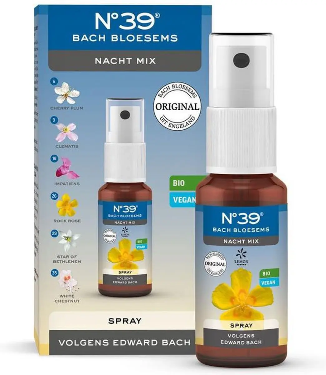 Bach Bloesem No.39 Nacht Spray 20ml