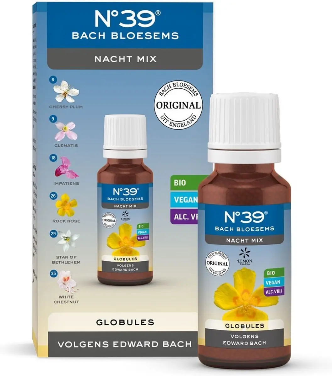 Bach Bloesem Globules No.39 Nacht 20g - afbeelding 4 van 4