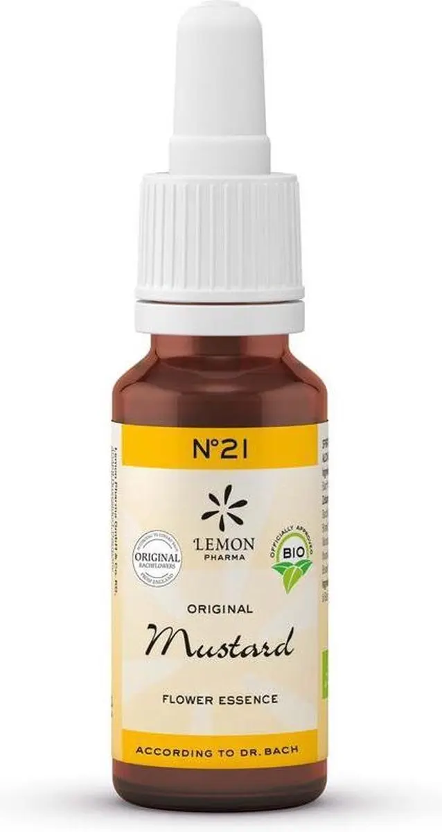 Bach Bloesem Mustard 20ml - afbeelding 2 van 4