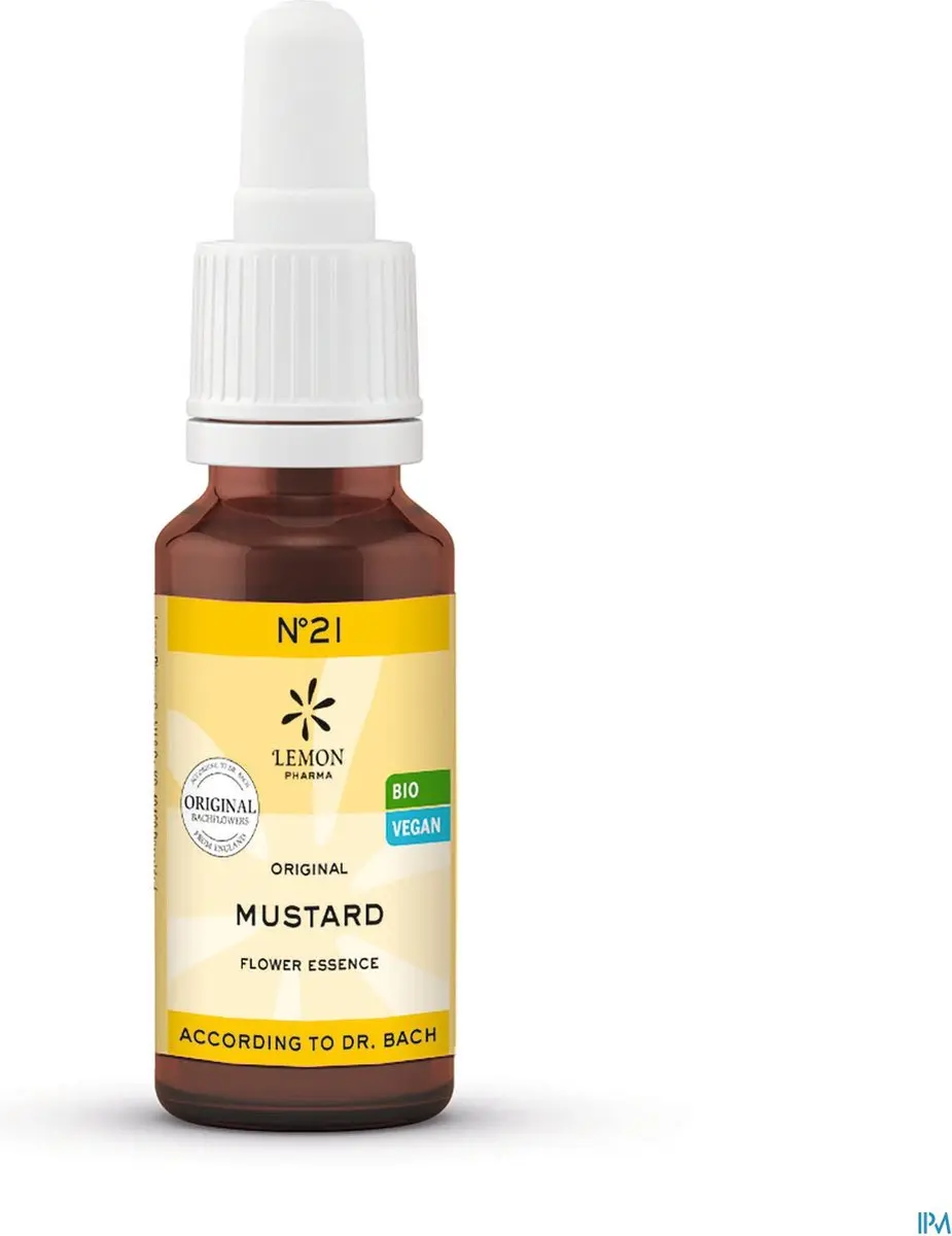Bach Bloesem Mustard 20ml - afbeelding 4 van 4