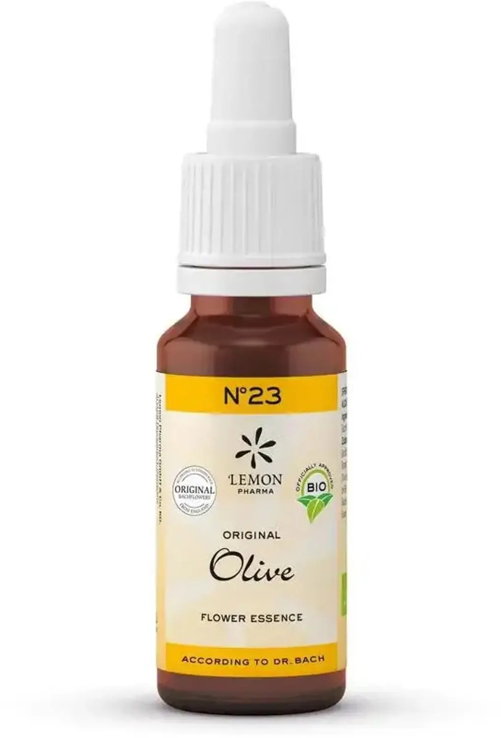 Bach Bloesem Olive Bio 20ml - afbeelding 2 van 2