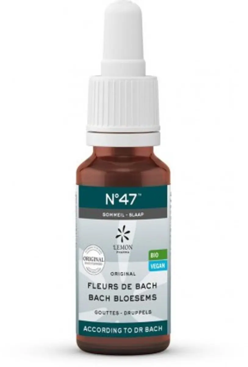 Bach Bloesem N°47 Slaap Druppels 20ml - afbeelding 3 van 5
